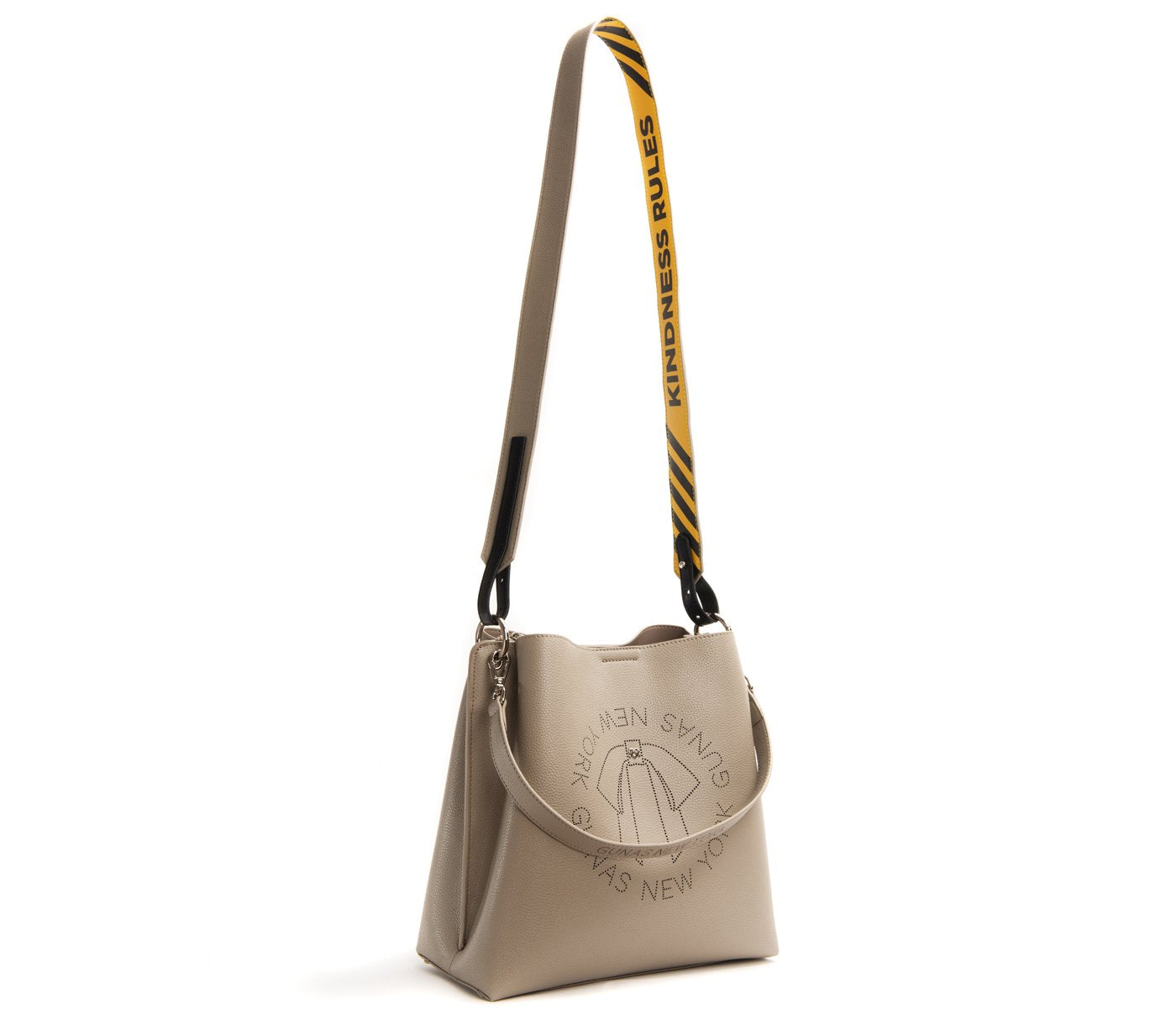 Tabitha Bucket Bag – Grey | GUNAS New York