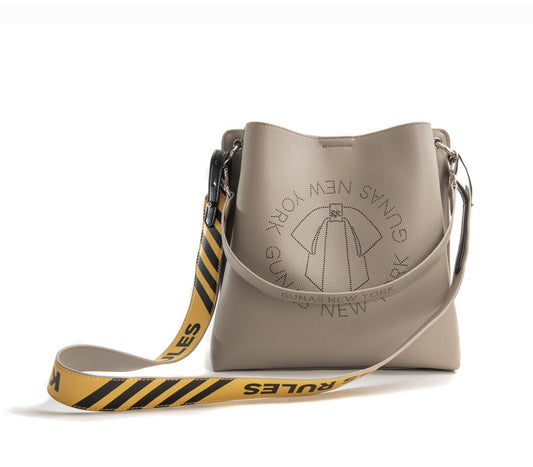 Tabitha Bucket Bag – Grey | GUNAS New York